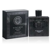 Secret Plus Vintage Heroes Noir Cologne for Men / Eau de Parfum Natural Spray Vaporizateur 3.4 oz 100 ml / FL2397