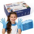 thumbnail image 1 of Guantes desechables para niños Xandoval XS de nitrilo azul de 5 mil, 100 piezas, 1 of 7