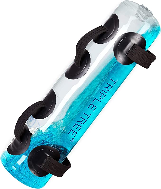 Fitness Aqua Bag, Adjustable Water Weight Bag with Upgraded Air Pump