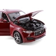 thumbnail image 6 of Maserati Levante, Red Luxury Car - Welly 24078/4D - 1/24 Scale Diecast Model Car, 6 of 6