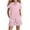 Pink, variant on Girls Polo Shirts Outfit Sets, Two Pieces Summer Elastic Waist Short Sleeve Polos and Shorts with Pockets White Size 11-12 T