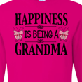 thumbnail image 4 of Inktastic Happiness is Being a Grandma with Butterflies Long Sleeve T-Shirt, 4 of 5