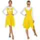 thumbnail image 3 of Vestido de Ballet lírico moderno para mujer, fiesta de graduación, baile, vals, coro de salón, disfraz de adoración litúrgica cristiana de alabanza a la Iglesia, 3 of 5