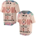 thumbnail image 3 of I'm a Chihuahua Mom and a Registered Nurse Nothing Scares Me All Over Print 3D Baseball Shirt Dog Lover Gifts Idea Softball Sport - 00002, 3 of 6