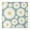 White-90, variant on Boho Chic Square Tablecloth Waterproof with Daisy Print, Elastic Fitted Floral Table Cover with Back, Perfect for Summer Picnic