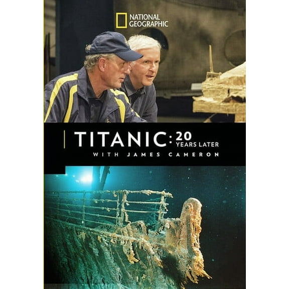 Titanic: 20 Years Later With James Cameron (DVD), National Geographic, Drama