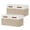 White Beige, variant on ANLEM 11x11 Fabric Cube Storage Bins, Set of 4, Foldable Storage Cube Bin Baskets for Shelves with Handles, Bins for Cube Organizer Home Toy Nursery Closet(White Gray)