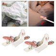 thumbnail image 1 of 2 uds soporte para edredón Clips de fijación para edredón antipatadas sábana para edredón soporte para cubierta de cama, abrazaderas para edredón para rosa, 1 of 8