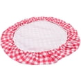thumbnail image 6 of WEAVILUX Circle Table Cloth Red PVC 1Pcs For Elegant Style, 6 of 8