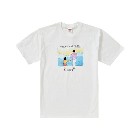 Supreme Men's Heaven And Earth Tee White, from StockX