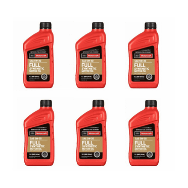 6 Quarts Engine Motor Oil OEM FORD MOTORCRAFT Full Synthetic SAE 5W-30 MPN #XO5W30QFS