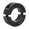 thumbnail image 2 of Anillo de cuello de eje de doble división para topes de color negro para bases de motor resistente Diámetro interno 40 mm, 2 of 8