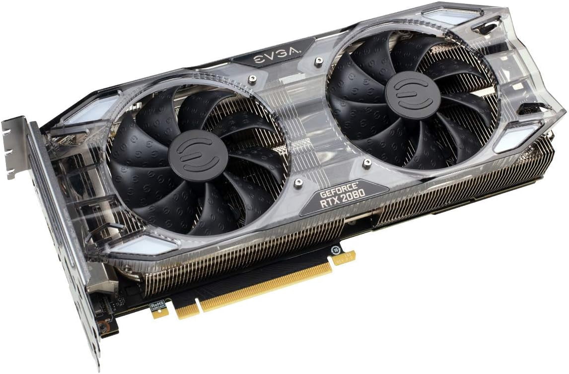 Restored EVGA GeForce RTX 2080 XC2 Ultra Gaming 8GB GDDR6 Graphics Card with iCX2 Cooling & RGB LED – P/N 08G-P4-2187-KR (Refurbished)