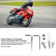 thumbnail image 3 of 158Pcs/Set Universal Fairing Bolts Gasket Wrench Kit Motorcycle AccessorySilver, 3 of 4