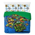 thumbnail image 2 of Nickelodeon TMNT Mutant Mayhem 7-Piece Full Size Kids Bed Set – Teenage Mutant Ninja Turtles Bedding, 2 of 7