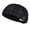 Black, variant on Unisex Mesh Breathable Skull Cap, Large Grid Hollow Out Biker Hat with Adjustable Strap, Lightweight Hip Hop Beanie for Men Women