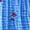 Blue, variant on Plus Size Casual Vacation Sweet Plaid Cherry Pattern Camisole Dress