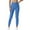 Blue, variant on Chbgutlmr Yoga Pants for Women Butt Lifting Ribbed Leggings Belly Control Workout Athletic Skinny Trousers