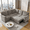 Light Brown(Chenille Fabric), variant on 82" L-Shaped Sectional Sofa Bed, Pull Out Sleeper Couch with Storage Chaise & USB Charging Ports, Soft Terry Cloth Fabric Sofa for Small Apartment Living Room, Dark Grey