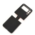 thumbnail image 5 of Plain Leather Case Compatible With Samsung Galaxy Z Flip 4, Hard Pc Shockproof Cover With Ring Kickstand, 5 of 5