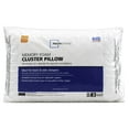 thumbnail image 5 of Mainstays Memory Foam Cluster Bed Pillow, Standard/Queen, 2 Pack, 5 of 5