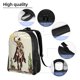 thumbnail image 5 of Fotbe Vintage Cowboy Riding Horse Mochila de Viaje para Laptop, Mochila Ejecutiva Delgada y Resistente 15.6", 5 of 8