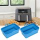 thumbnail image 5 of 2-pack Foldable Silicone Air Fryer Liners for Ninja DZ201/DZ401, Reusable Silicone Dual Air Fryer Accessories, 5 of 5