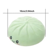 Giant Dumpling Squish-y, 3.9 Inch Jumbo Dumpling Stress Ball, Dumplings Squish-y Large Anxiety Relief Fidget Toy, Soft Squeeze Decompression Dough, Sensory Toys for Autism