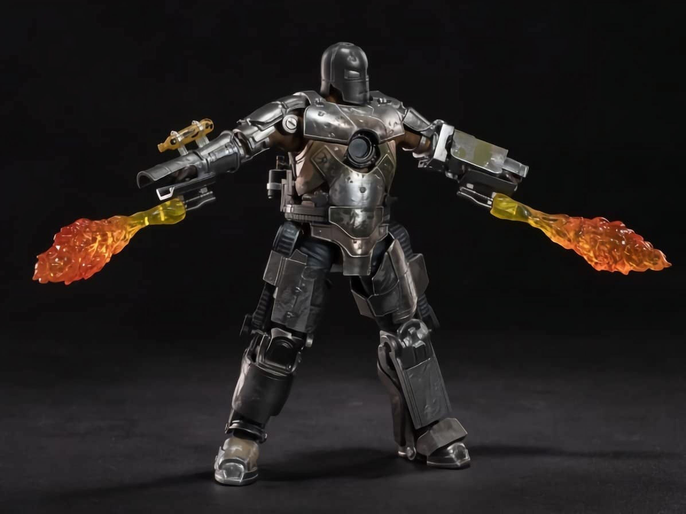 OVONNI 7 Inch Ironman MK1 Action Figure,Exquisite Painting Collectible Figure with Lots of Accessories (1/10 Scale)