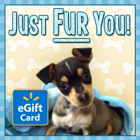 Just Fur You Dog Walmart eGift Card