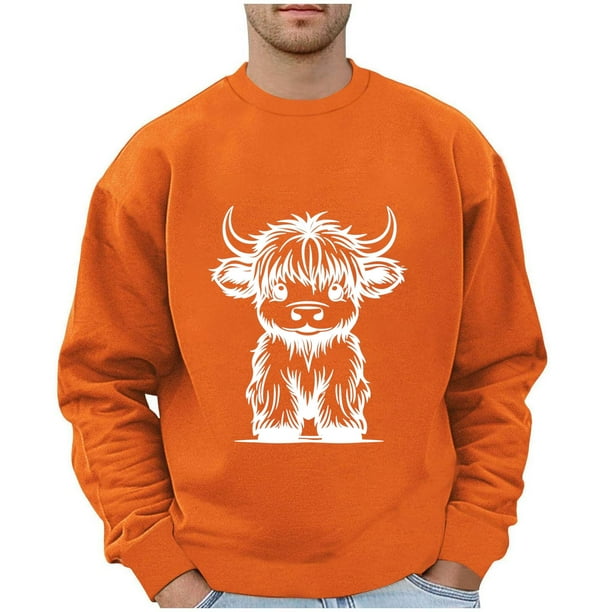 Blusas y camisas de manga larga con cuello redondo para hombre, estilo casual, con estampado de moda, de poliéster.