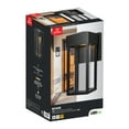 thumbnail image 7 of Globe Electric Integrated LED Matte Black Outdoor Indoor Wall Sconce, 7 of 7