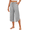 Light Gray, variant on Ekouaer Womens Pajama Pants Capri 2026 Wide Leg Lounge Pj Pants Summer Comfy Drawstring Pajama Bottoms with Pockets