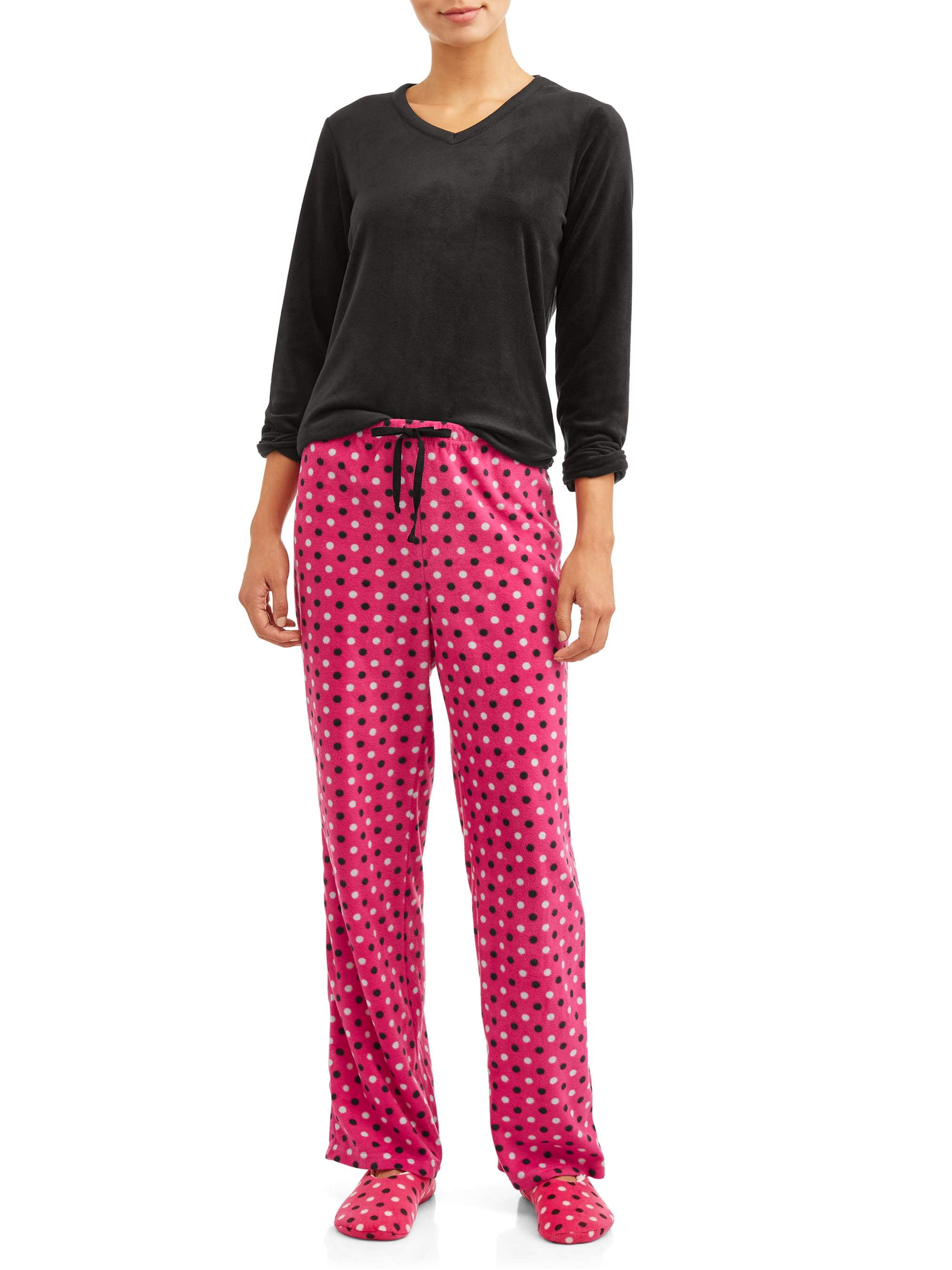 /"NO BOUNDARIES/" LADY/'S 2 PC NOTCH NEW BOXER CHORING COLORED PAJAMA SET