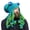 BU2, variant on Women's Bomber Hats Adult Halloween Party Tricky Funny Head Cover Crochet Yarn Hat Crochet Hat The Perfect Addition To Your Everyday Winter Wardrobe,Blue Women's Accessories Bomber Hats