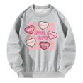 thumbnail image 2 of Sudadera para mujer Sudadera de manga larga Sudadera inspiradora Sudadera con cuello redondo para el trabajo Senderismo Uso diario Oficina , l L Yinane Sudadera Mujer, 2 of 8