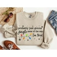 thumbnail image 2 of Funny Jingle Some of the Way Christmas Sweatshirt, 2 of 6