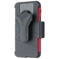 thumbnail image 2 of Zizo Bolt Série Étui / Verre / Étui-Holster pour LG Fortune 3/LG Aristo 5 - Rouge/noir, 2 of 7