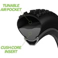 thumbnail image 2 of CushCore Pro Ensemble - Comprend (1) Insert de Pneu, (1) Valve Presta et (1) Autocollant de Jante, Installation Facile à la Maison, Inserts de Pneu de Bicyclette, Aide à Améliorer la Qualité de Conduite, Convient à un Pneu de 2,1 Pouces-2,6 Pouces (Simple, 29”), 2 of 7