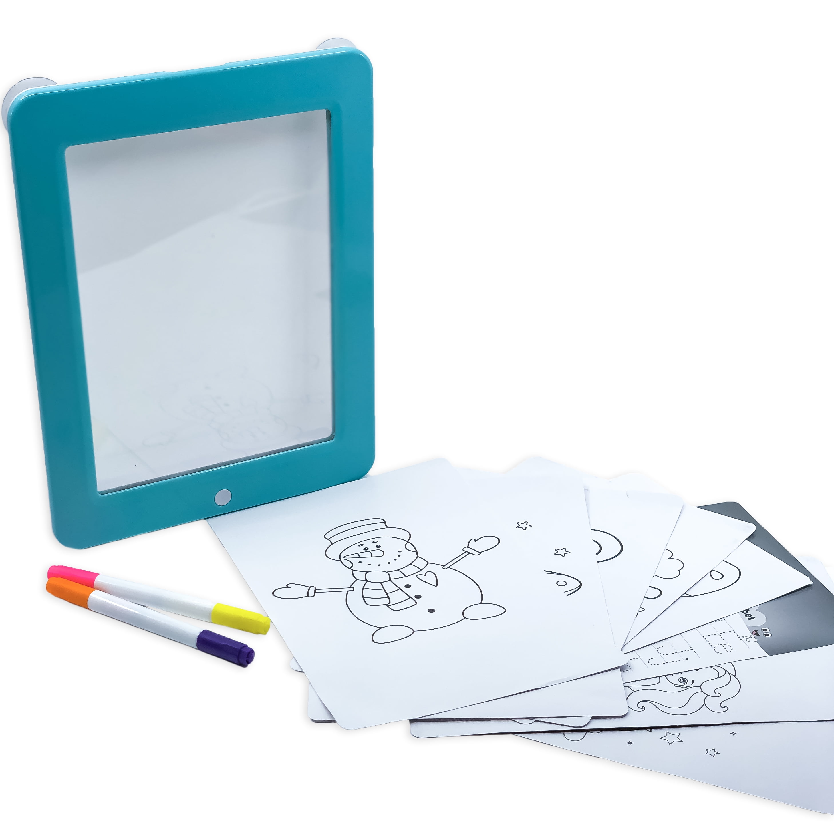 Blue Lightup DryErase Drawing Board