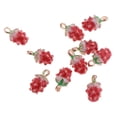 thumbnail image 3 of 10 Unidas Colgante de Fresa Fruta, Accesorios de Aleación de Joyería de Moda jinwen Pendiente de fruta de fresa, 3 of 7