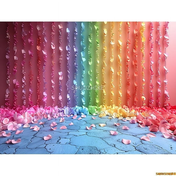 Castle Fairy Tale Candy Balloons Arch Photography Backdrops Props Newborn Birthday Party ration Background A-07