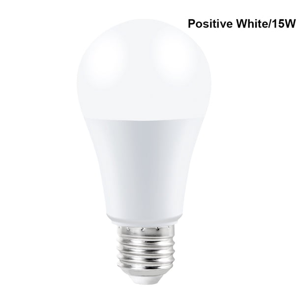 Bewildely Bombillas LED RGB E27 de 220V, 5W, 10W, 15W, RGBWW, 110V, lámpara LED RGBW, lámpara Led colorida Chang, lámpara Led RGBW, decoración blanca Iluminación y accesorios Blanco 15W Bewildely HA006621-03B