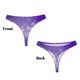 thumbnail image 3 of Fotbe Snowfall Sky White Purple Tanga Sin Costuras para Mujer con Estampado – Panties Invisibles, Transpirables y Cómodos para Uso Diario-Small, 3 of 6