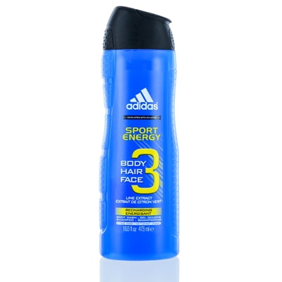 ADIDAS SPORT ENERGY  COTY HAIR BODY & FACE GEL 16.1 OZ (473 ML)  Bath Products (Best Body Care Products For Men)