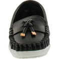 thumbnail image 4 of VIA PINKY BECCY-62B Children Girl Comfort Slide On Moccasin Top Flat Loafers, 4 of 4