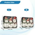 thumbnail image 4 of FORMRS 13-13.3 inch Laptop Sleeve Case Soft Carrying Quilted Computer Bag Cover, Red Snowmen, 4 of 7