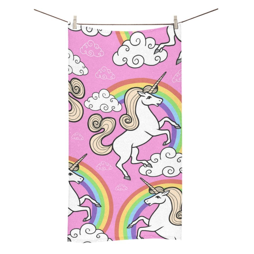 Unicorn Towel Personalised Unicorn Towel Unicorn Bath Towel 