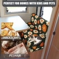 thumbnail image 5 of XYZCANDO Floral RV Dinette Cushion Covers Daisy Camper Decor Comfortable Bench Seat Cover Washable Loveseat Sofa Chair Cover Furniture Protector 2 Seat Sofa Cover for RV Camper Car Bench Green, 5 of 7