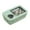 Green, variant on Moocorvic Two-layer Insulated Bento Box with Compartments, Reusable Portable Large Capacity Lunch Box